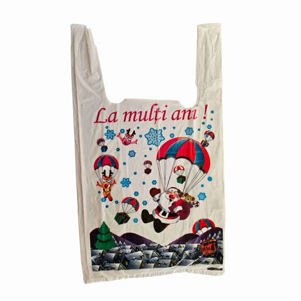 Пакет-майка 27×49 см «La multi ani» для упаковки