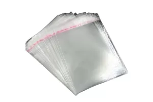 Самоклеящийся пакет 17×23+3 см для упаковки, ПП