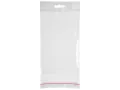 Самоклеящийся пакет 11,5×18+4,5 см с еврослотом + 3 см