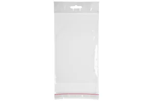 Самоклеящийся пакет 11,5×18+4,5 см с еврослотом + 3 см