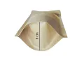 Пакет zip-lock из крафт-бумаги с окошком, 14×24 см, с широким дном 80 мм