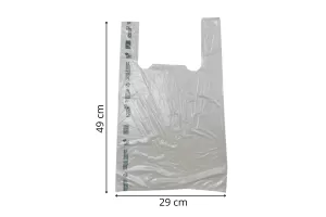 Биоразлагаемый пакет 29×49 см, 5 кг