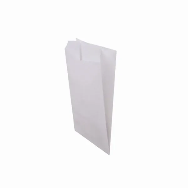 Бумажные пакеты для столовых приборов 8x20 см, белые