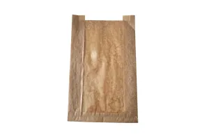 Пакет бумажный для хлеба с окошком (17 см), 27х44 см