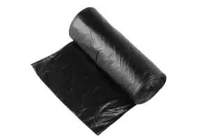 Saci de gunoi 35 L negre, Rezistente, 30 pungi/rulou