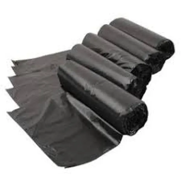 Saci de gunoi 120 L negre, Rezistente, 10 pungi/rulou