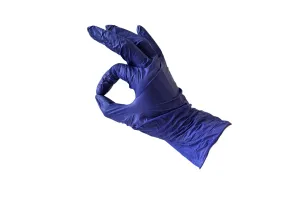 Перчатки нитриловые синие, размер S (200 шт/уп)