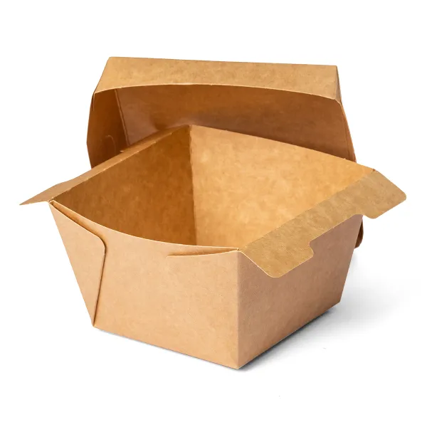 Cutie M din carton pentru fast-food, livrare
