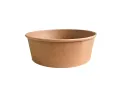 Картонная крафтовая миска 1300 мл