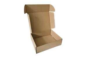 Коробка 336x276x105 мм, коричневая