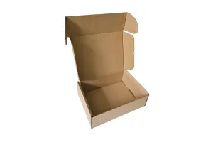 Коробка 279x207x84 мм, коричневая