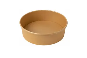 Салатница, 1050 мл, крафтовая, внутр/внеш