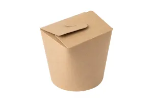 Упаковка для лапши и риса, 450 мл, крафт