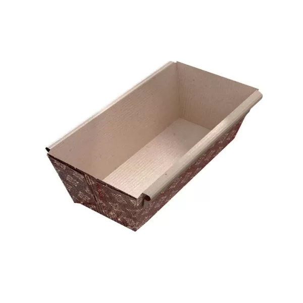 Forme pentru copt din hartie, bronz, 100x50x50 mm