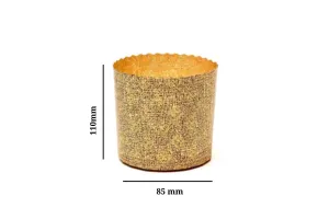 Бумажная форма для панеттоне, 110×85H мм, 300 г