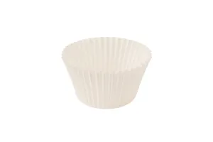 Бумажные формочки для пралине, белые, 32x22 мм