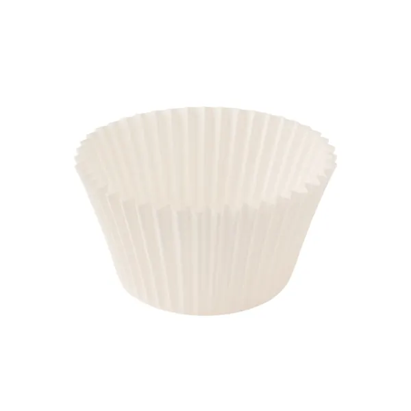 Бумажные формочки для пралине, белые, 32x22 мм