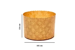 Бумажные формы для панеттоне, 154×105 мм, 750 г