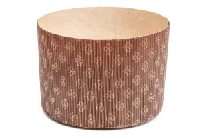 Гофрированные формы для панеттоне, премиум, 168x110 мм