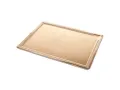 Прямоугольная картонная подложка золотая, ажурная, 400х300 мм