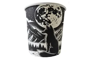 Бумажный стакан с принтом, 100 мл