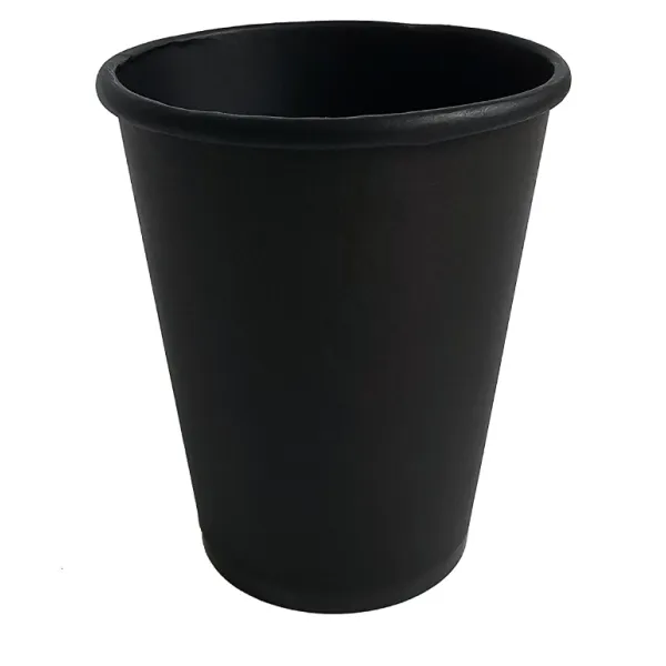 Pahar negru din hartie, 500 ml
