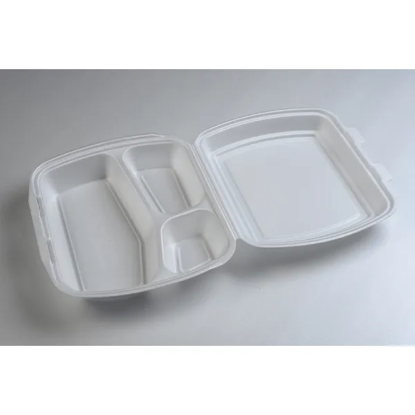 Container bej cu 3 compartimente, XPS, MB-3
