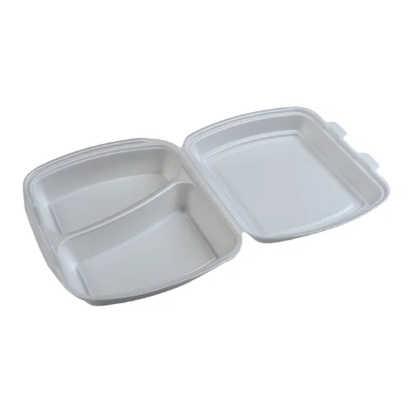 Белый контейнер с 2 отделениями, 240×210×70 мм, MB-2