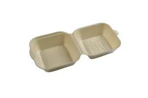 Container bej pentru burger, 185x155x70 mm, HB-7