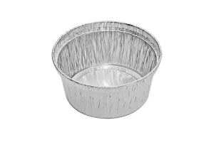 Caserole rotunde aluminiu 135 ml, 10 buc/set, MT20L