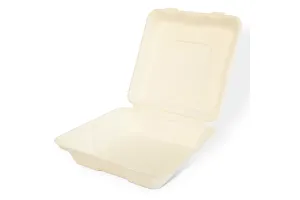 Одноразовый биоразлагаемый контейнер 215×215×60 мм, WFMB 1