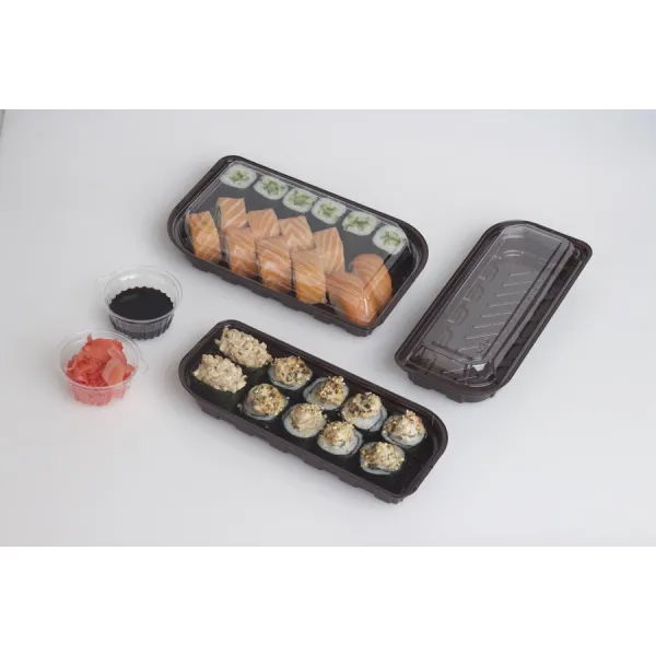 Caserola pentu sushi cu baza neagra, IT-130H