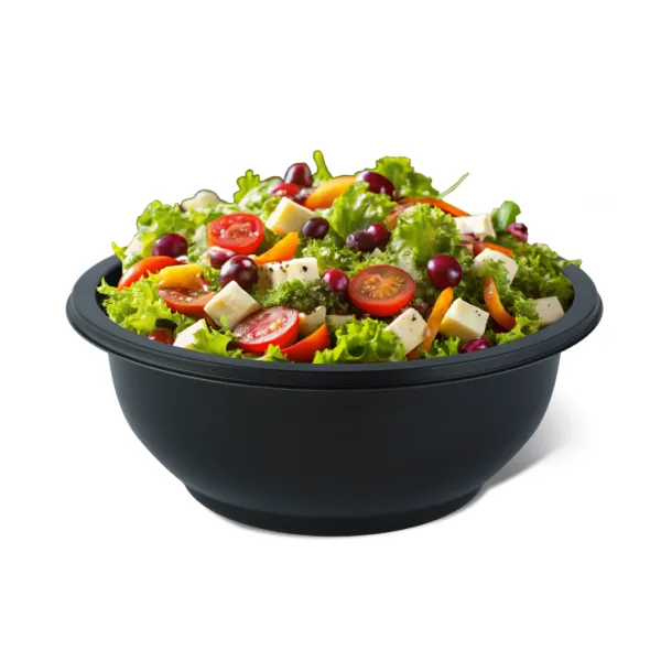 Container negru rotund, 500 ml, RB-500
