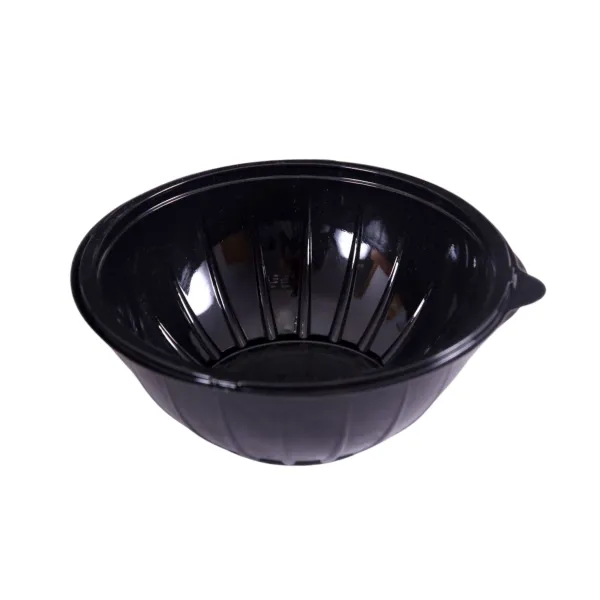 Чёрная миска для салата, 1000 мл