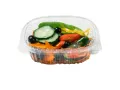Ambalaj oval pentru salate, 500 ml, 160x133x48H mm
