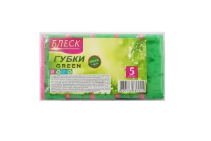Кухонная губка BLESC со средними порами, 5 шт. в упаковке