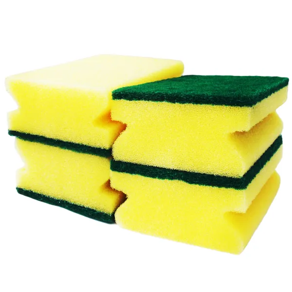 Большие губки для мытья посуды, 4 шт.