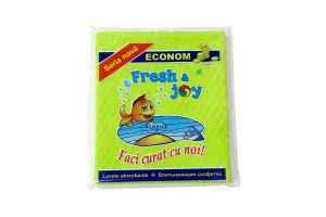 Lavete absorbante econom, 16x18 cm, 3 buc., Fresh&Joy