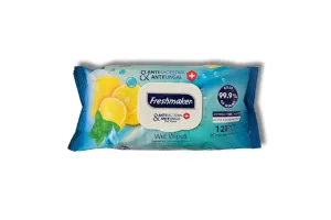 Влажные салфетки антибактериальные Freshmaker, 120 шт/уп