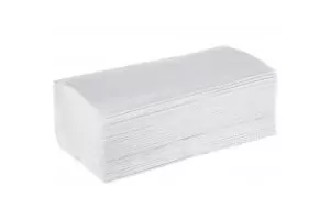 Бумажные полотенца для рук 23×24 см, белые, 2 слоя, HP 150RC