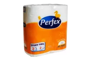 Кухонные бумажные полотенца, 2 рулона, 2 слоя