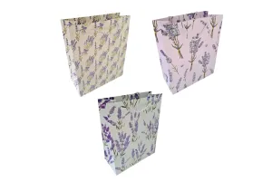 Подарочные пакеты с лавандой, 26x12x32 см, в ассортименте