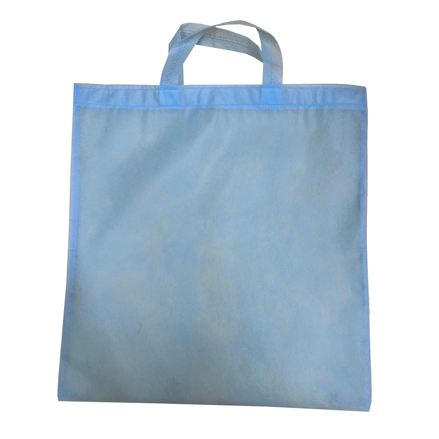 Punga din textil 38x40 cm, albastra