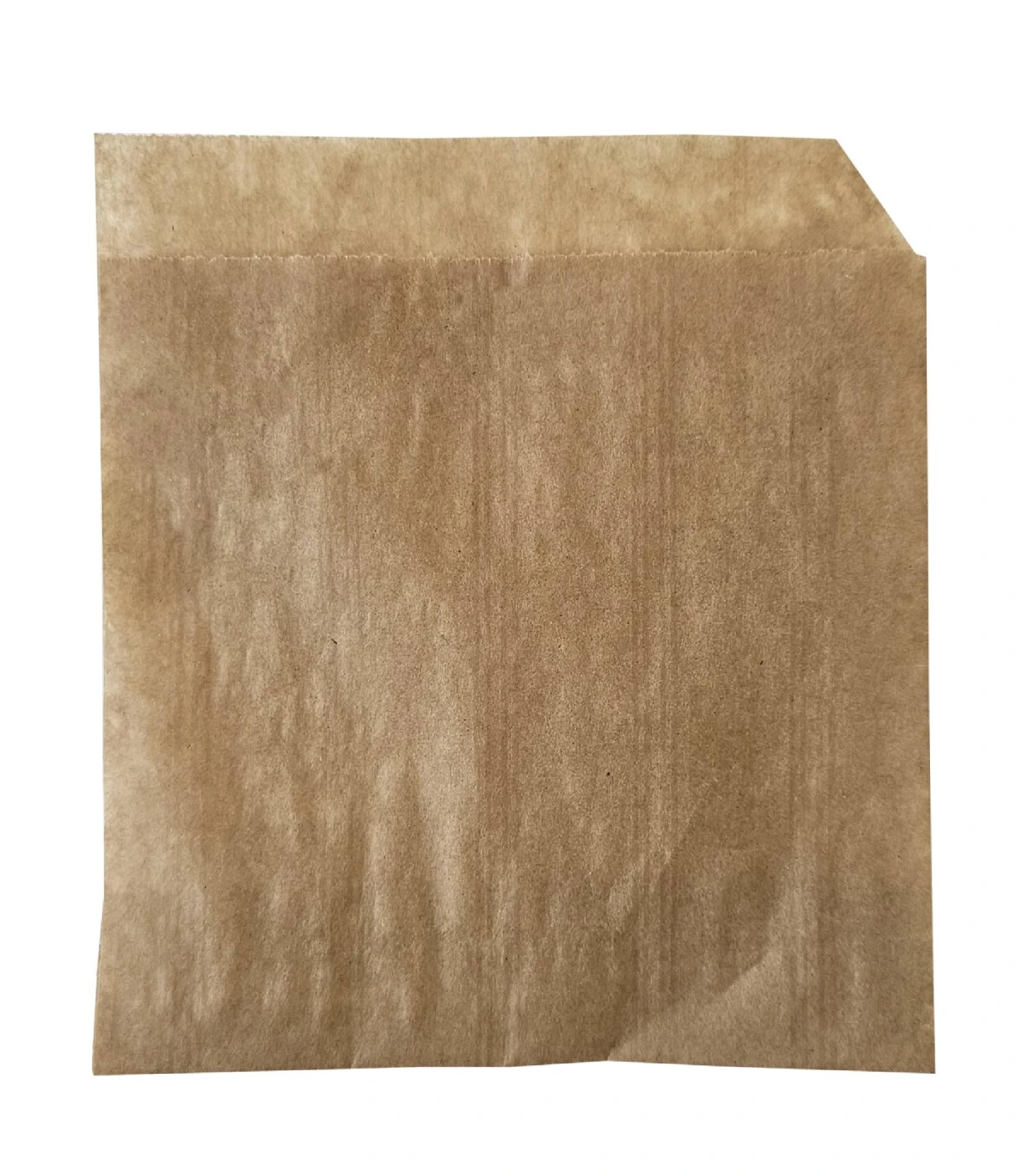 Punga coltar din hartie 15x17 cm, cafeniu