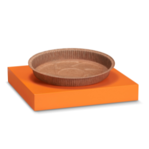 Forme pentru copt din hartie, cafenii, 198x25 mm